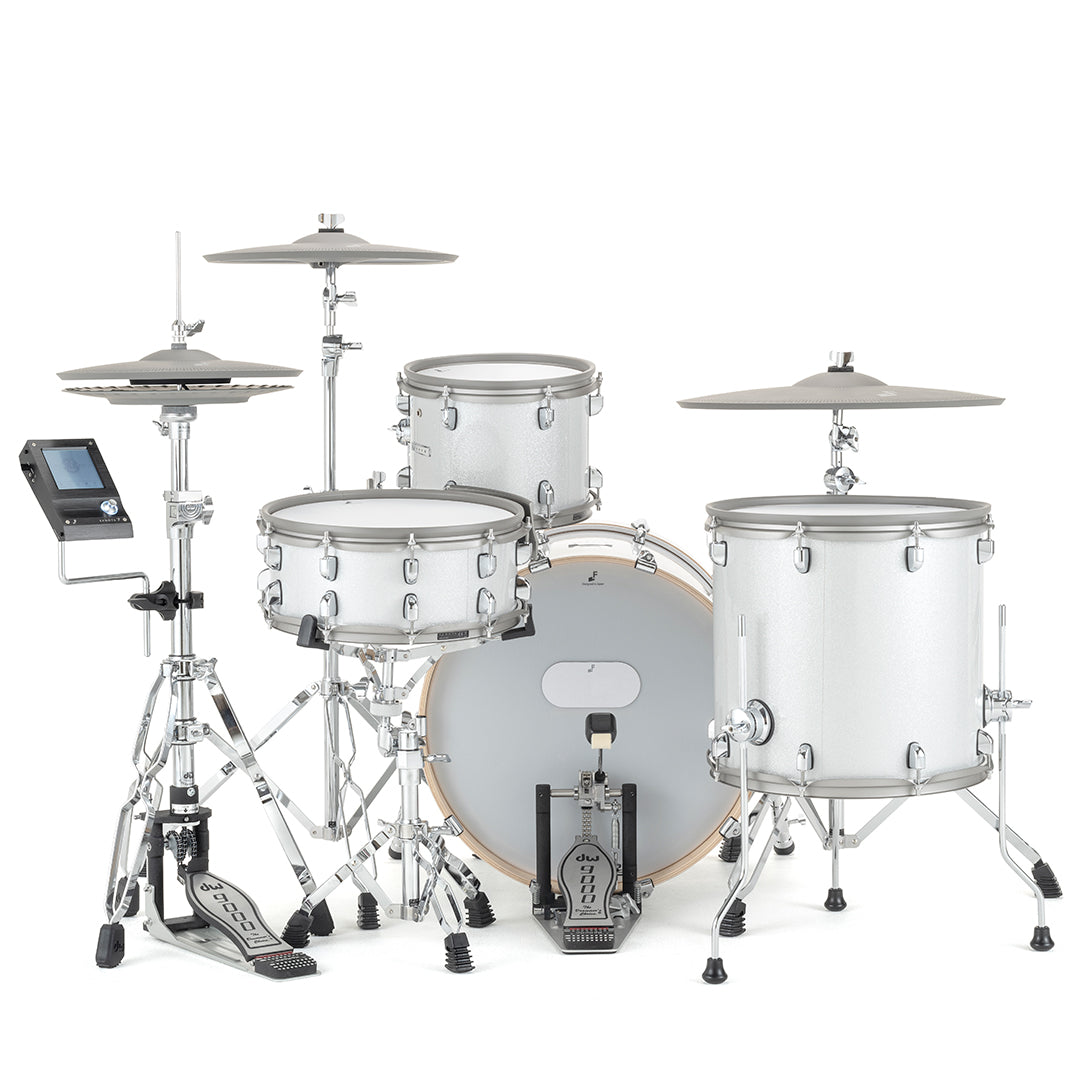 EFNOTE 7 Electronic Drum Set - White Sparkle, View 4