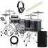 Collage of the components in the EFNOTE 7X Electronic Drum Set COMPLETE DRUM BUNDLE