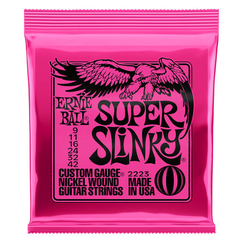 Image of Ernie Ball Super Slinky Electric Guitar Strings - 9-42