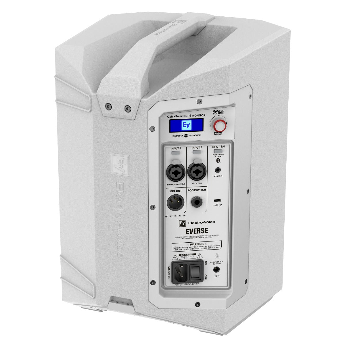 Electro-Voice Everse 8 2-way Battery Powered Speaker - White