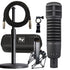 Collage image of the Electro-Voice RE20 Large-Diaphragm Dynamic Microphone - Black BONUS PAK bundle