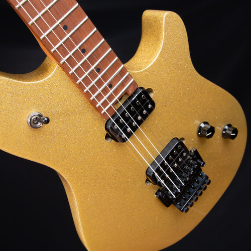 EVH Wolfgang WG Standard - Baked Maple, Gold Sparkle view 5