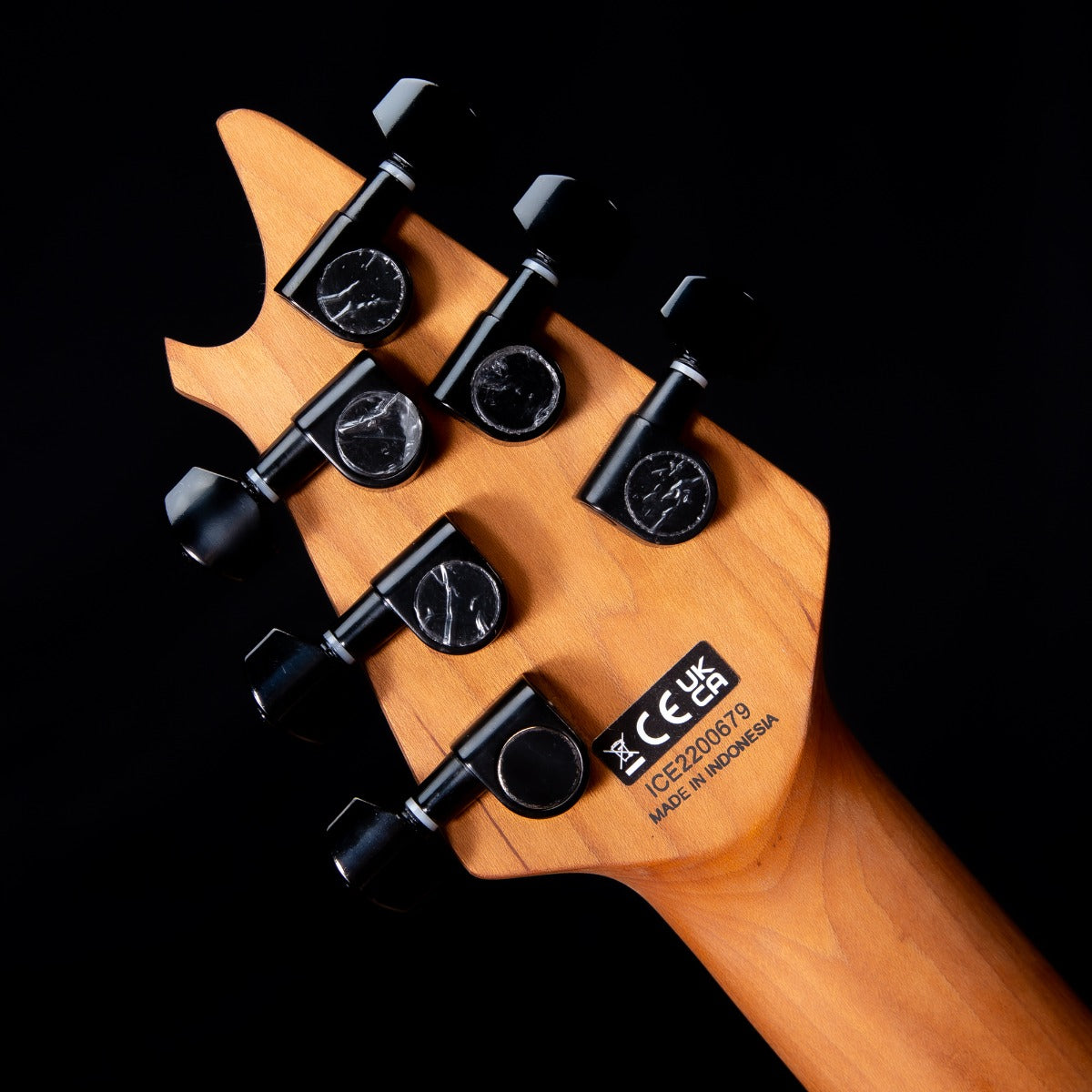 EVH Wolfgang WG Standard - Baked Maple, Gold Sparkle view 10