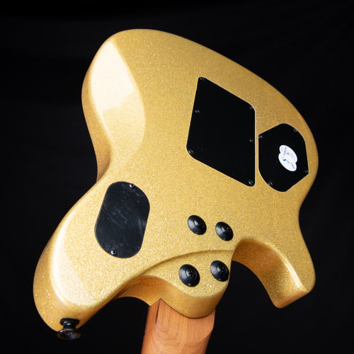 EVH Wolfgang WG Standard - Baked Maple, Gold Sparkle view 8