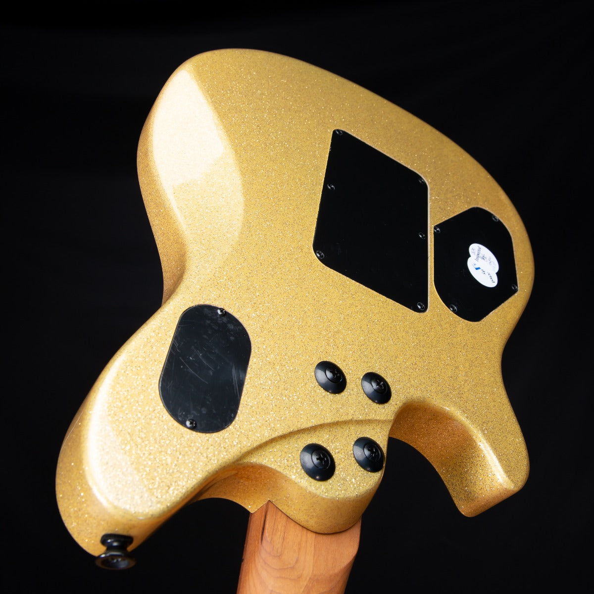 EVH Wolfgang WG Standard - Baked Maple, Gold Sparkle view 8