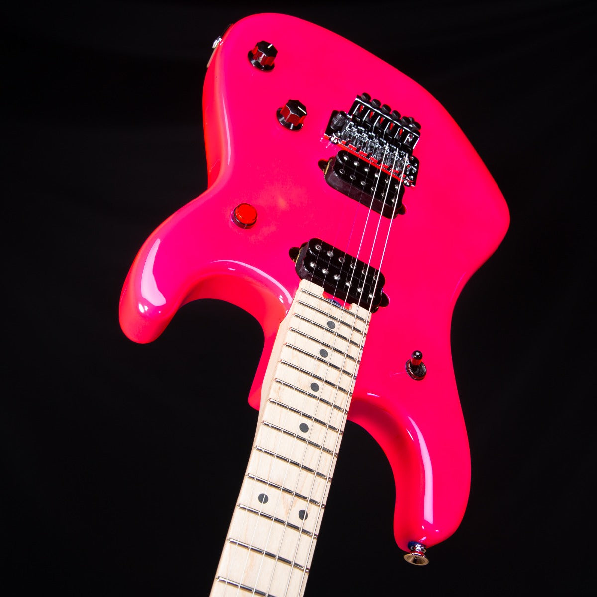 EVH 5150 Series Standard Electric Guitar - Maple, Neon Pink view 6
