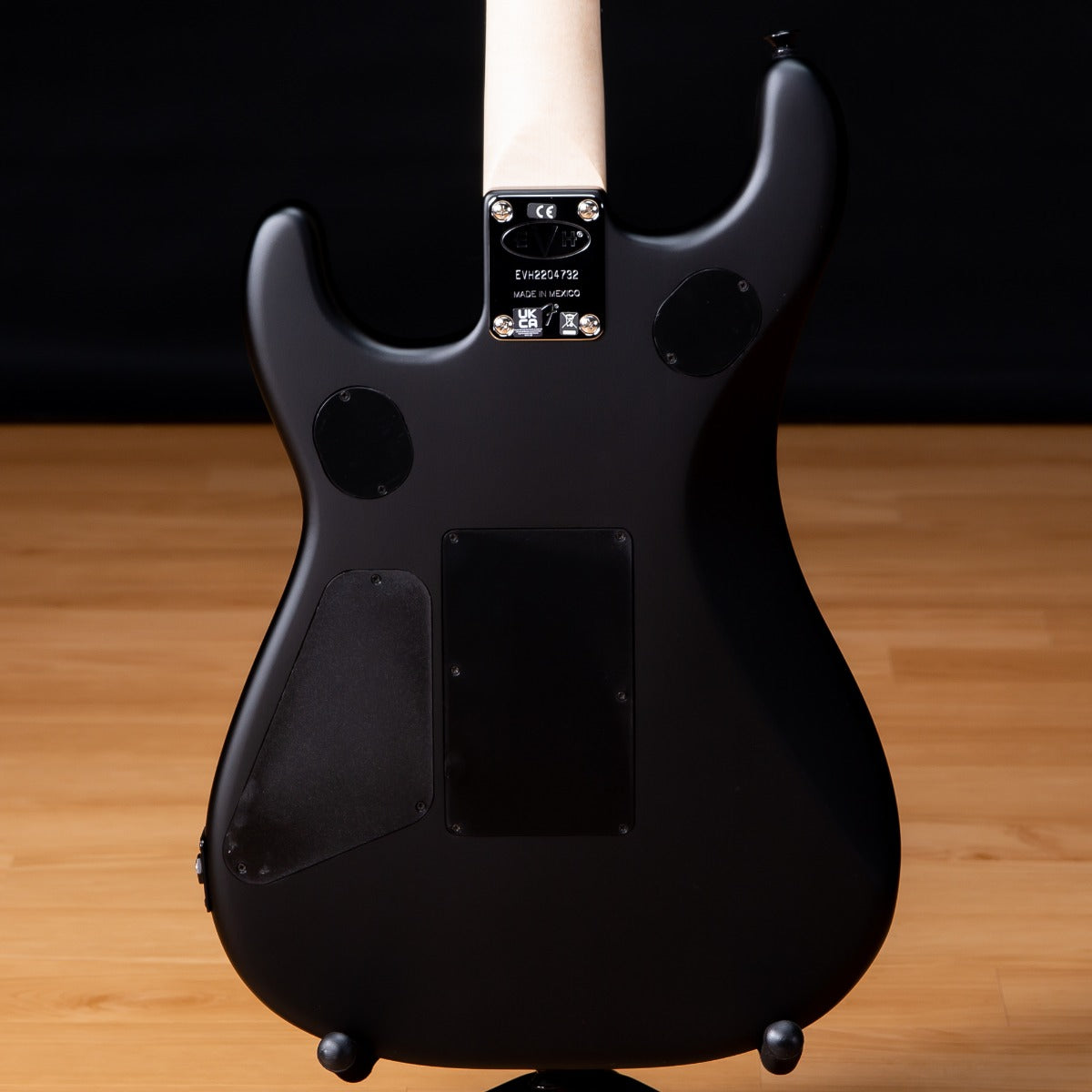EVH 5150 Series Standard Electric Guitar - Ebony, Stealth Black view 3