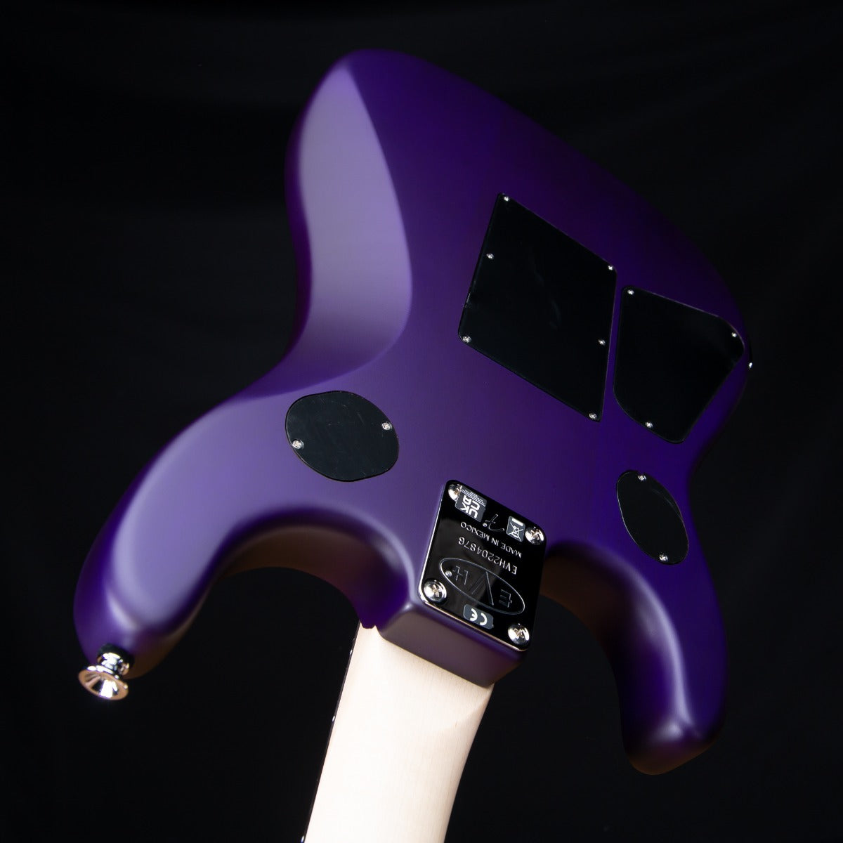 EVH 5150 Series Deluxe QM Electric Guitar - Ebony, Satin Purple Daze view 8