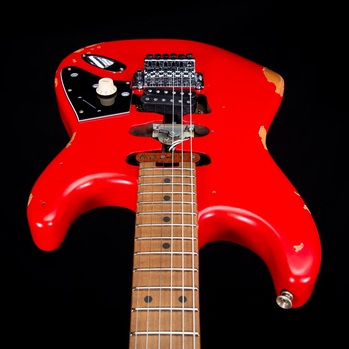 EVH Frankenstein Relic Series Electric Guitar - Red view 7