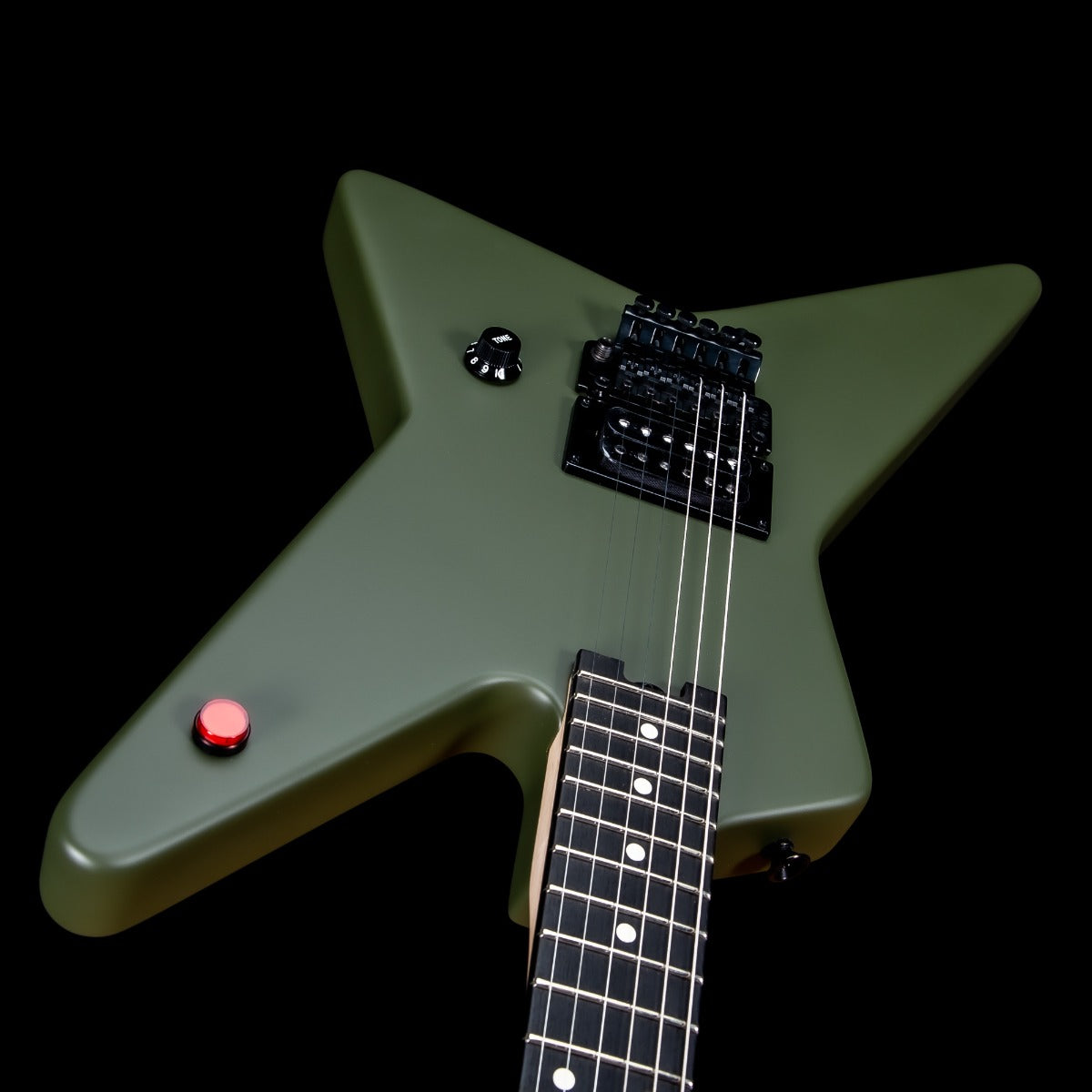 EVH Star Limited Edition Electric Guitar - Matte Army Drab view 6