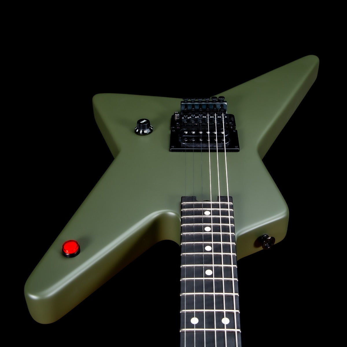 EVH Star Limited Edition Electric Guitar - Matte Army Drab view 7