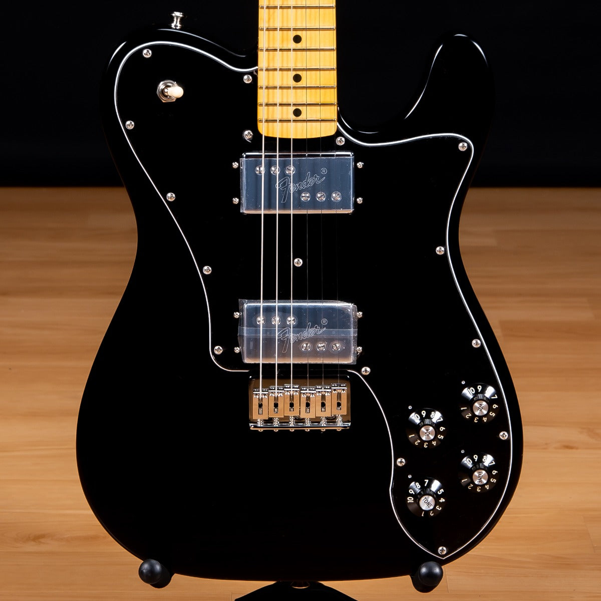 Fender American Vintage II 1975 Tele Deluxe - Black view 1
