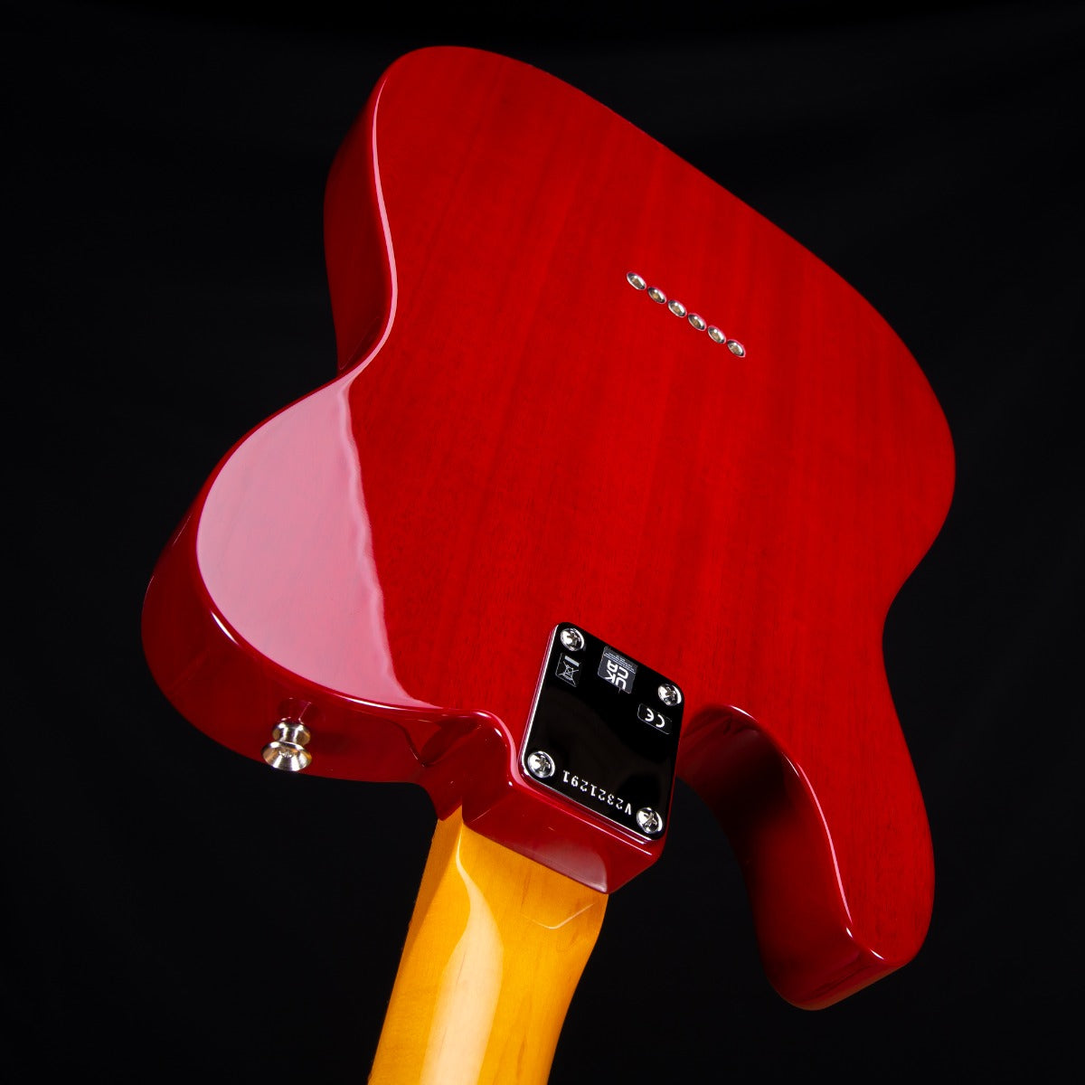 Fender American Vintage II 1963 Tele - Crimson Red Transparent view 8