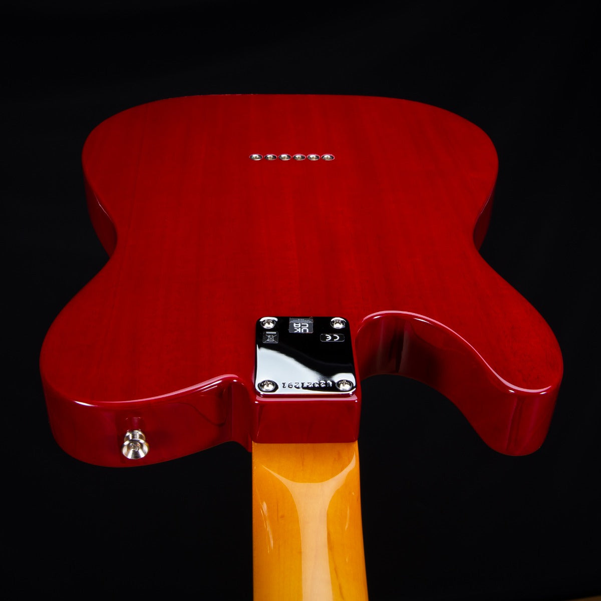 Fender American Vintage II 1963 Tele - Crimson Red Transparent view 9