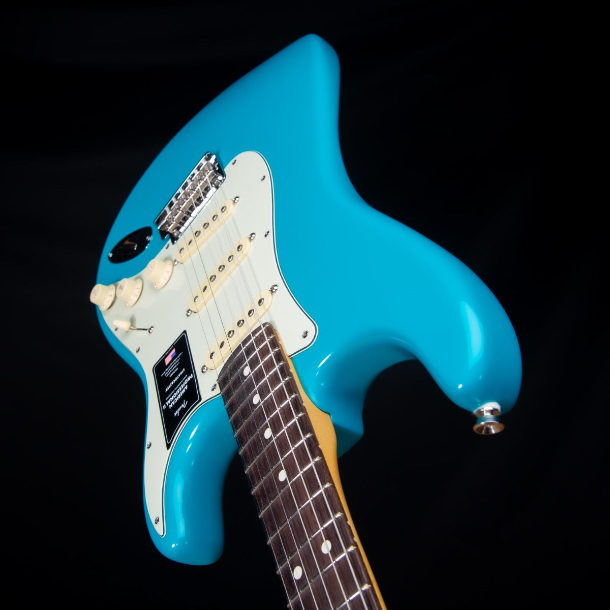 Fender American Pro II Stratocaster - Rosewood, Miami Blue view 8