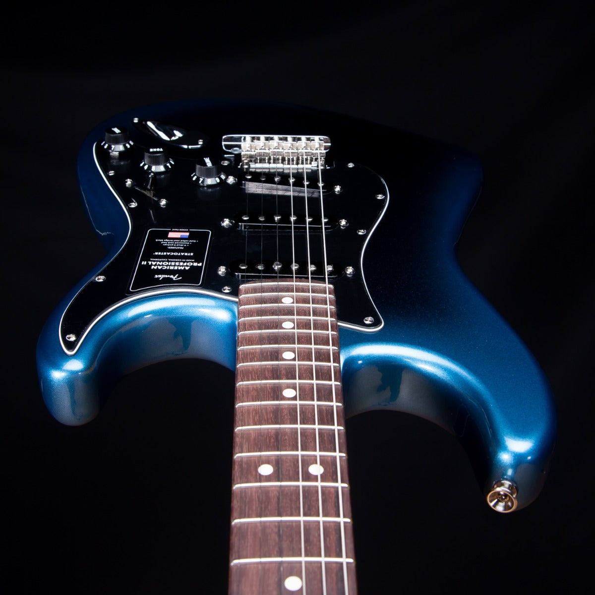 Fender American Pro II Stratocaster - Rosewood, Dark Night view 9