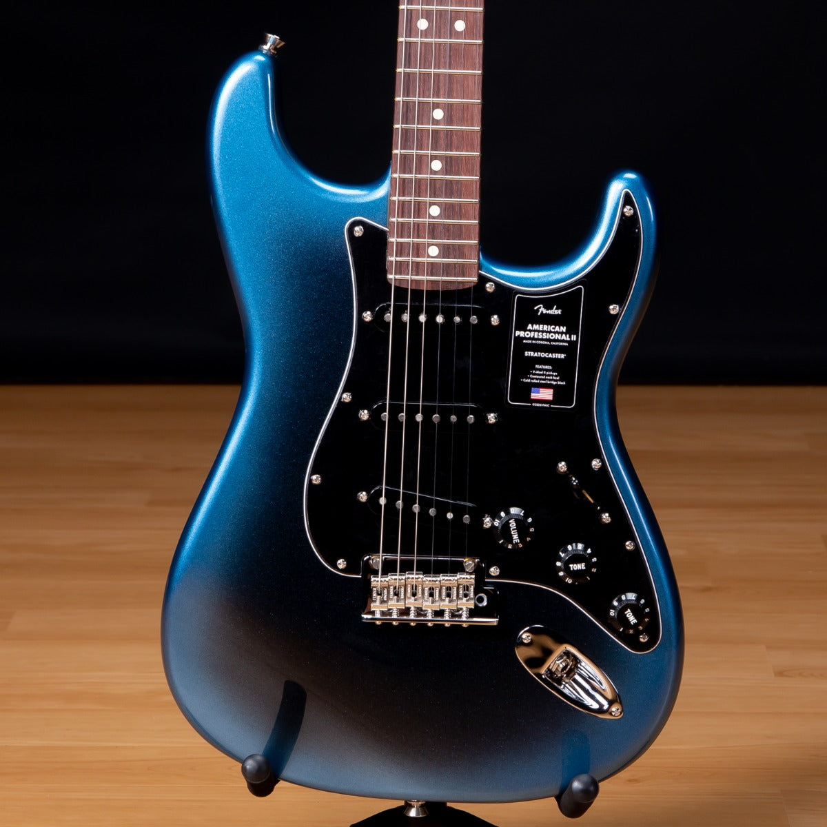 Fender American Pro II Stratocaster - Rosewood, Dark Night view 1