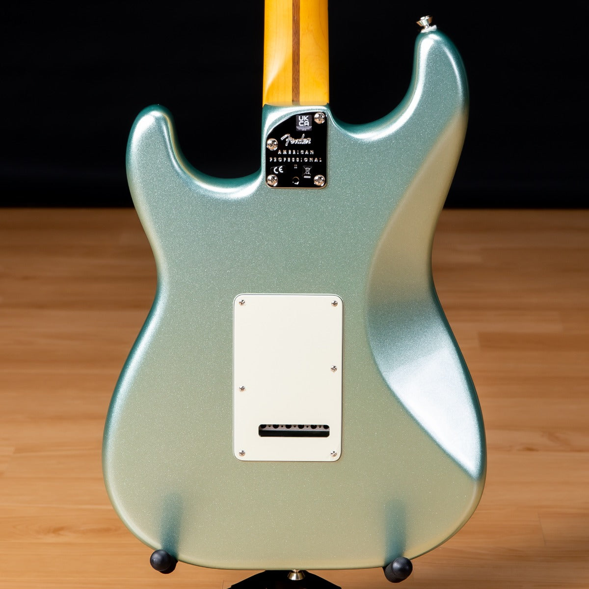 Fender American Pro II Stratocaster - Maple, Mystic Surf Green view 3