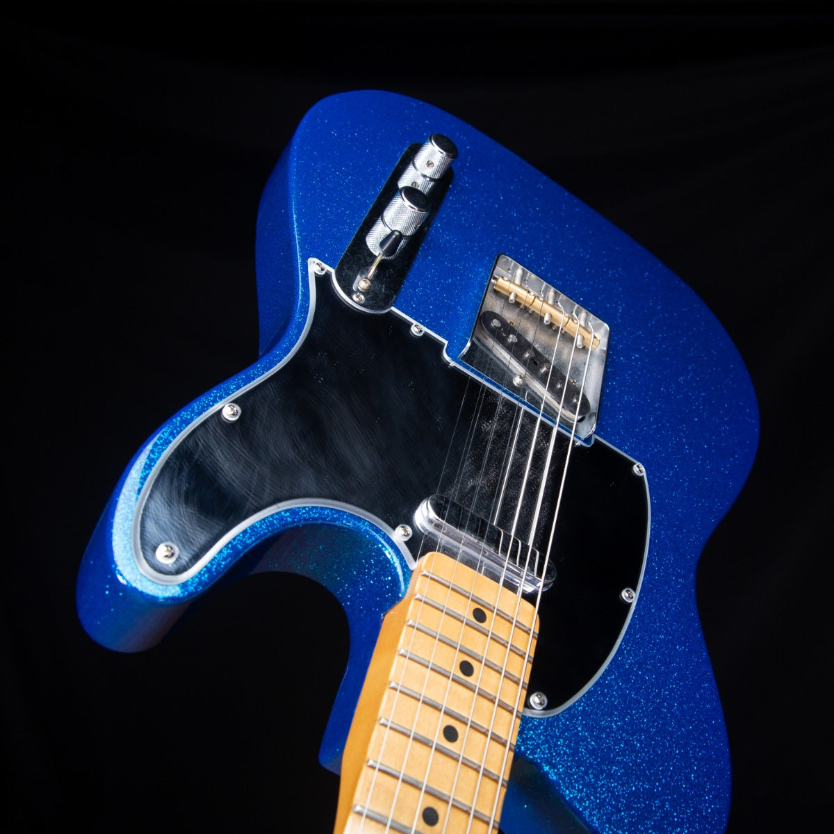 Fender J Mascis Telecaster - Maple, Bottle Rocket Blue Flake view 8