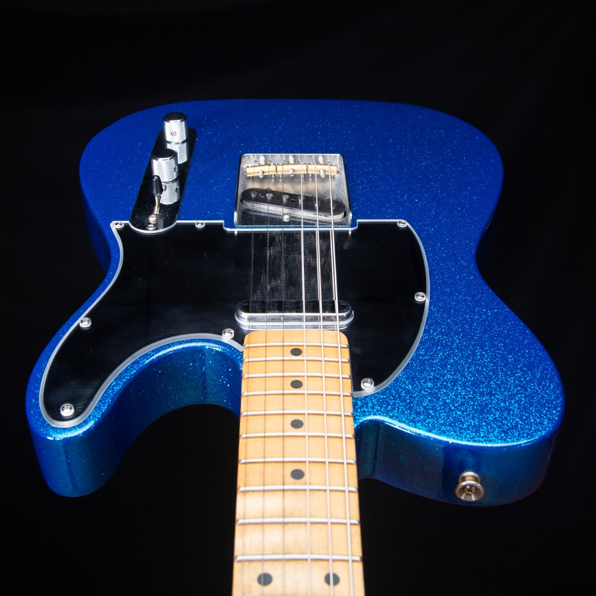 Fender J Mascis Telecaster - Maple, Bottle Rocket Blue Flake view 9