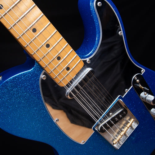 Fender J Mascis Telecaster - Maple, Bottle Rocket Blue Flake view 7