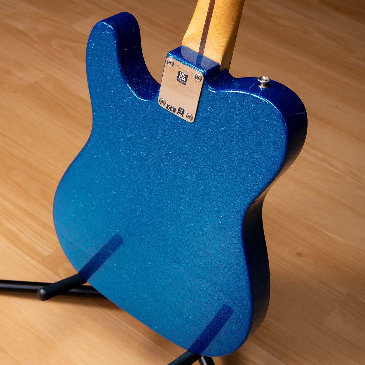Fender J Mascis Telecaster - Maple, Bottle Rocket Blue Flake view 6