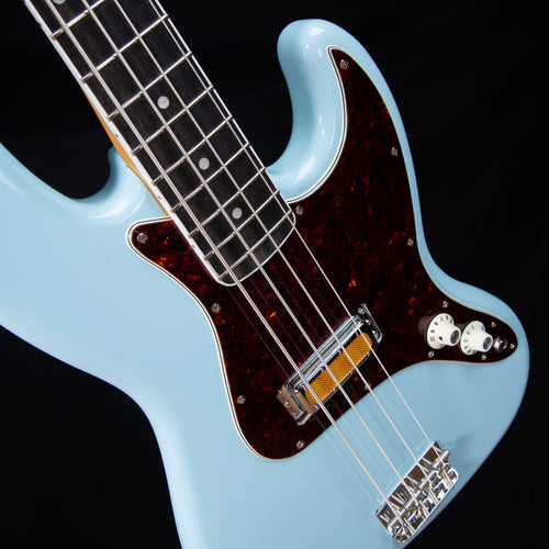 Fender Gold Foil Jazz Bass - Sonic Blue view 5
