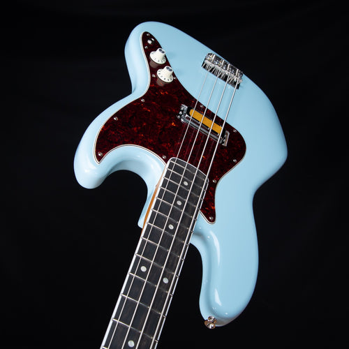 Fender Gold Foil Jazz Bass - Sonic Blue view 6