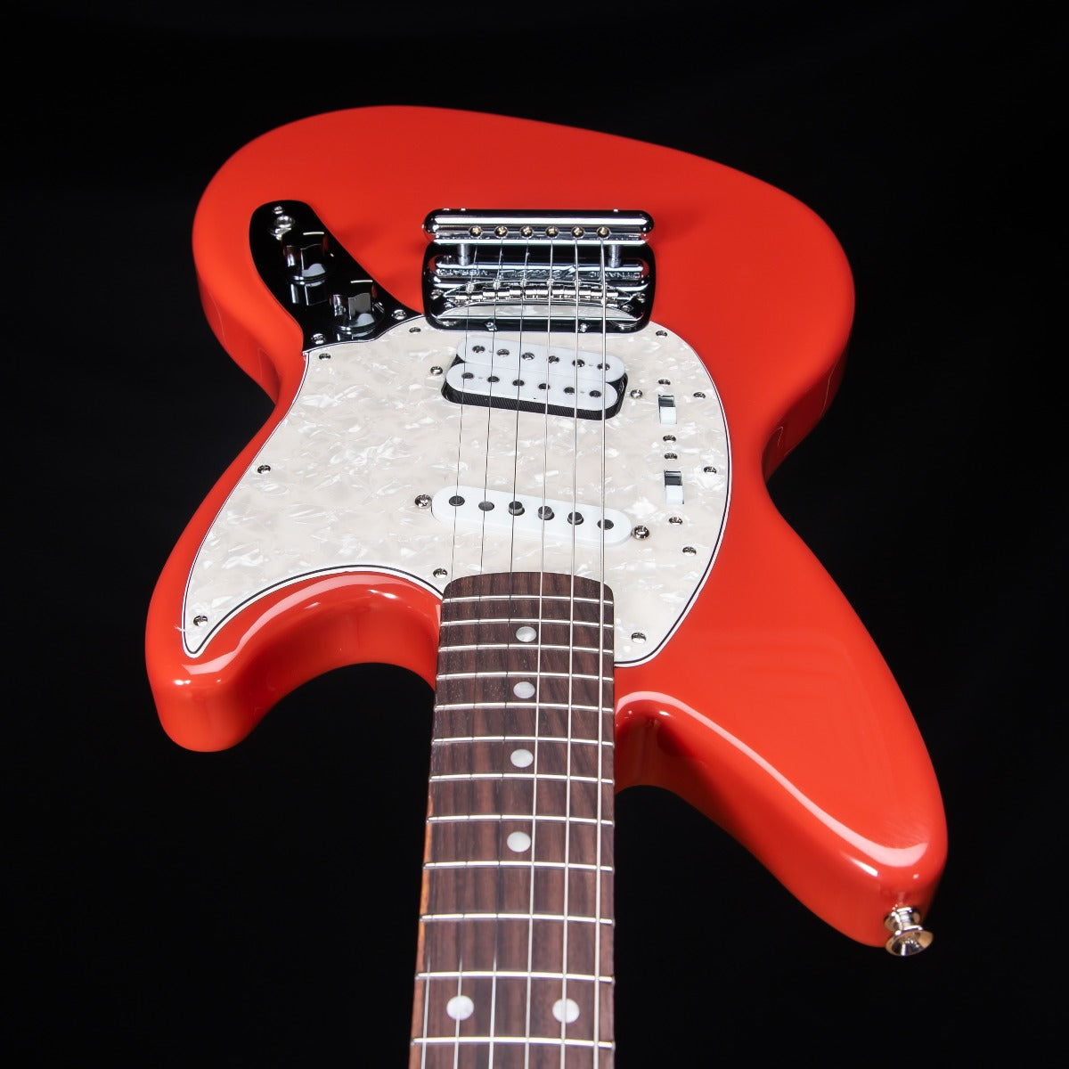 Fender Kurt Cobain Jag-Stang - Rosewood, Fiesta Red view 10