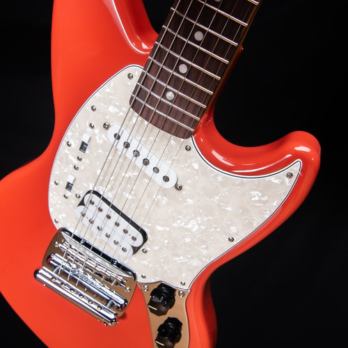 Fender Kurt Cobain Jag-Stang - Rosewood, Fiesta Red view 8