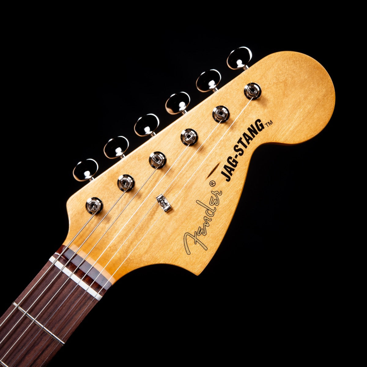 Fender Kurt Cobain Jag-Stang - Rosewood, Fiesta Red view 4