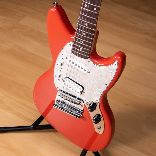 Fender Kurt Cobain Jag-Stang - Rosewood, Fiesta Red view 5