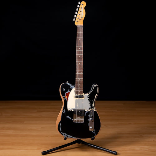 Fender Joe Strummer Telecaster - Road Worn Black view 2