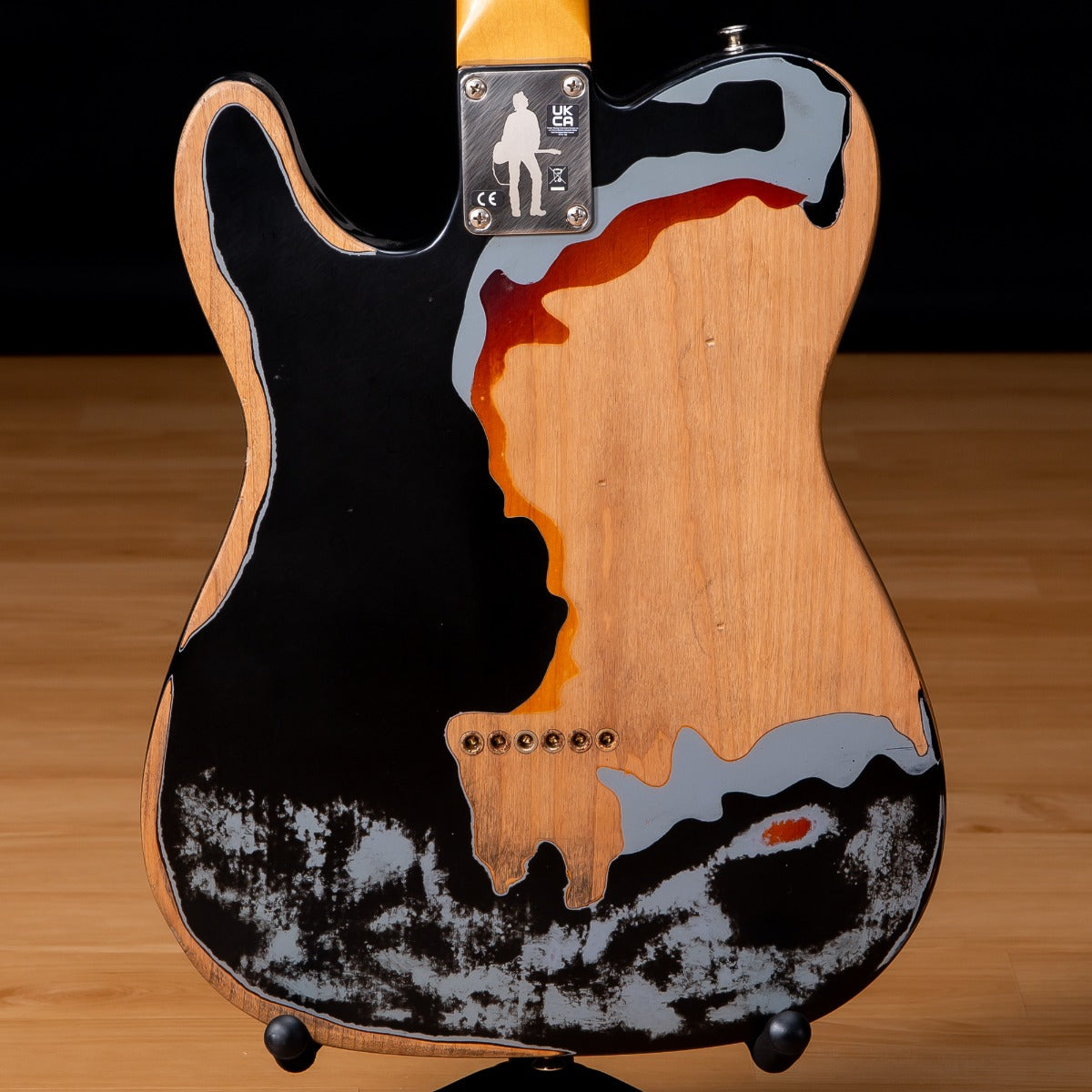 Fender Joe Strummer Telecaster - Road Worn Black view 3