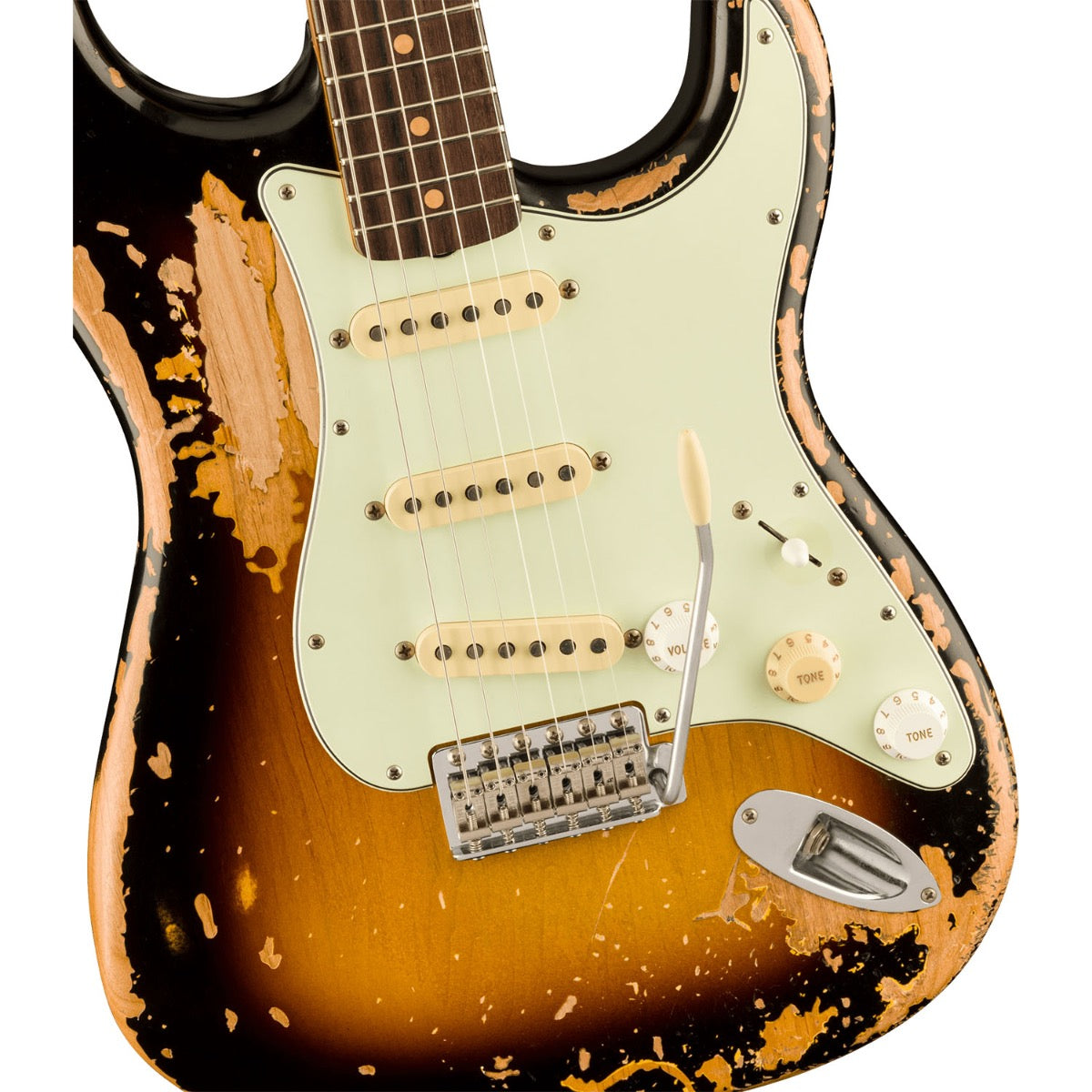 Fender Mike McCready Stratocaster - 3-Color Sunburst, View 6