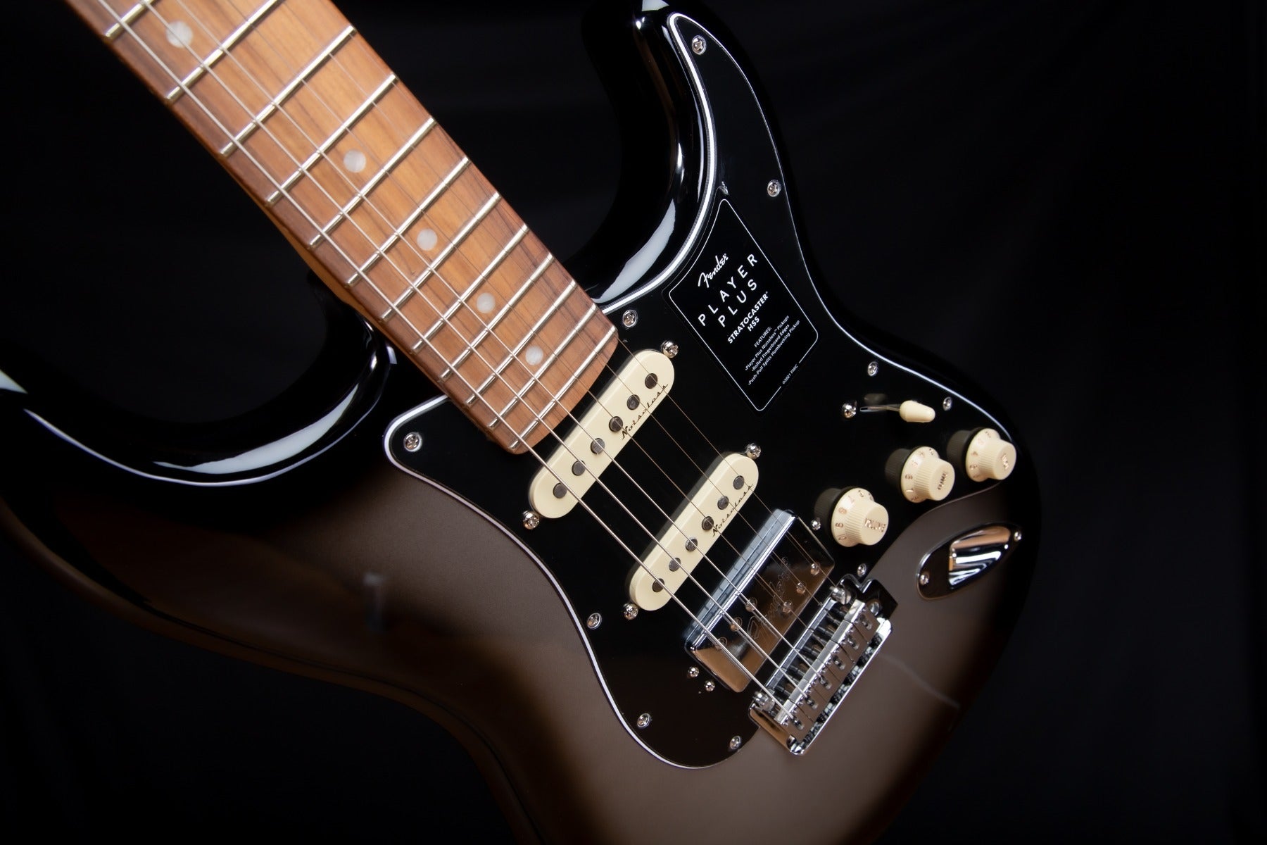 Fender Player Plus Stratocaster HSS - Pau Ferro, Silverburst view 7