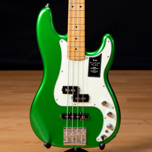 Fender Player Plus Precision Bass - Maple, Cosmic Jade view 1