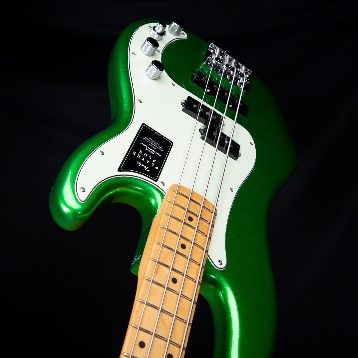 Fender Player Plus Precision Bass - Maple, Cosmic Jade view 9