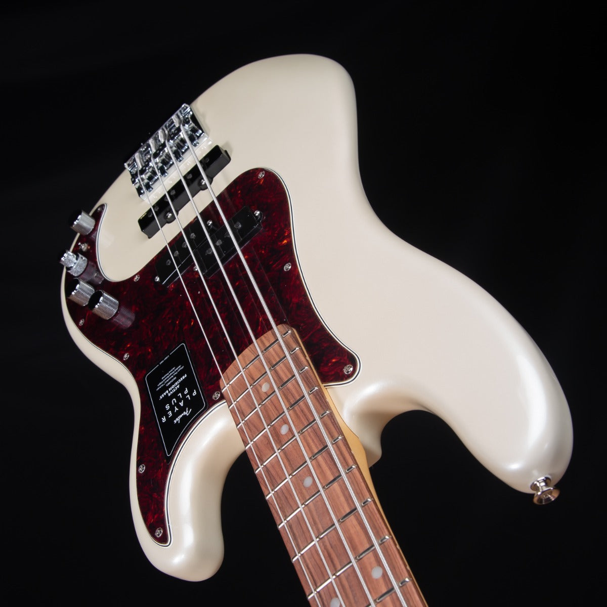 Fender Player Plus Precision Bass - Pau Ferro, Olympic Pearl  view 10