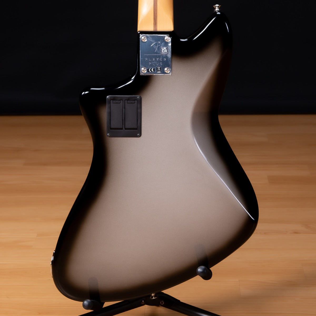 Fender Player Plus Active Meteora Bass - Maple, Silverburst view 3