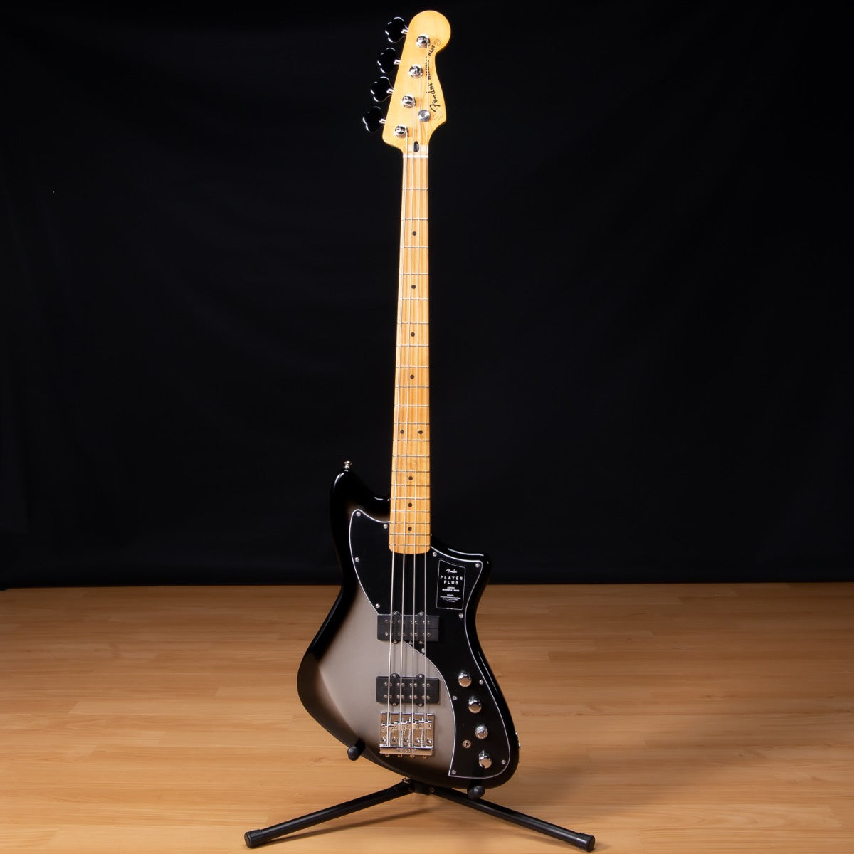 Fender Player Plus Active Meteora Bass - Maple, Silverburst view 2