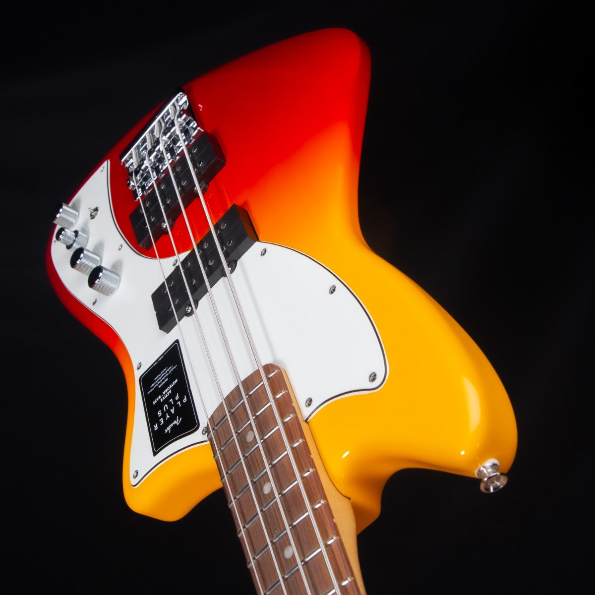 Fender Player Plus Active Meteora Bass - Pau Ferro, Tequila Sunrise SN  MX22014131