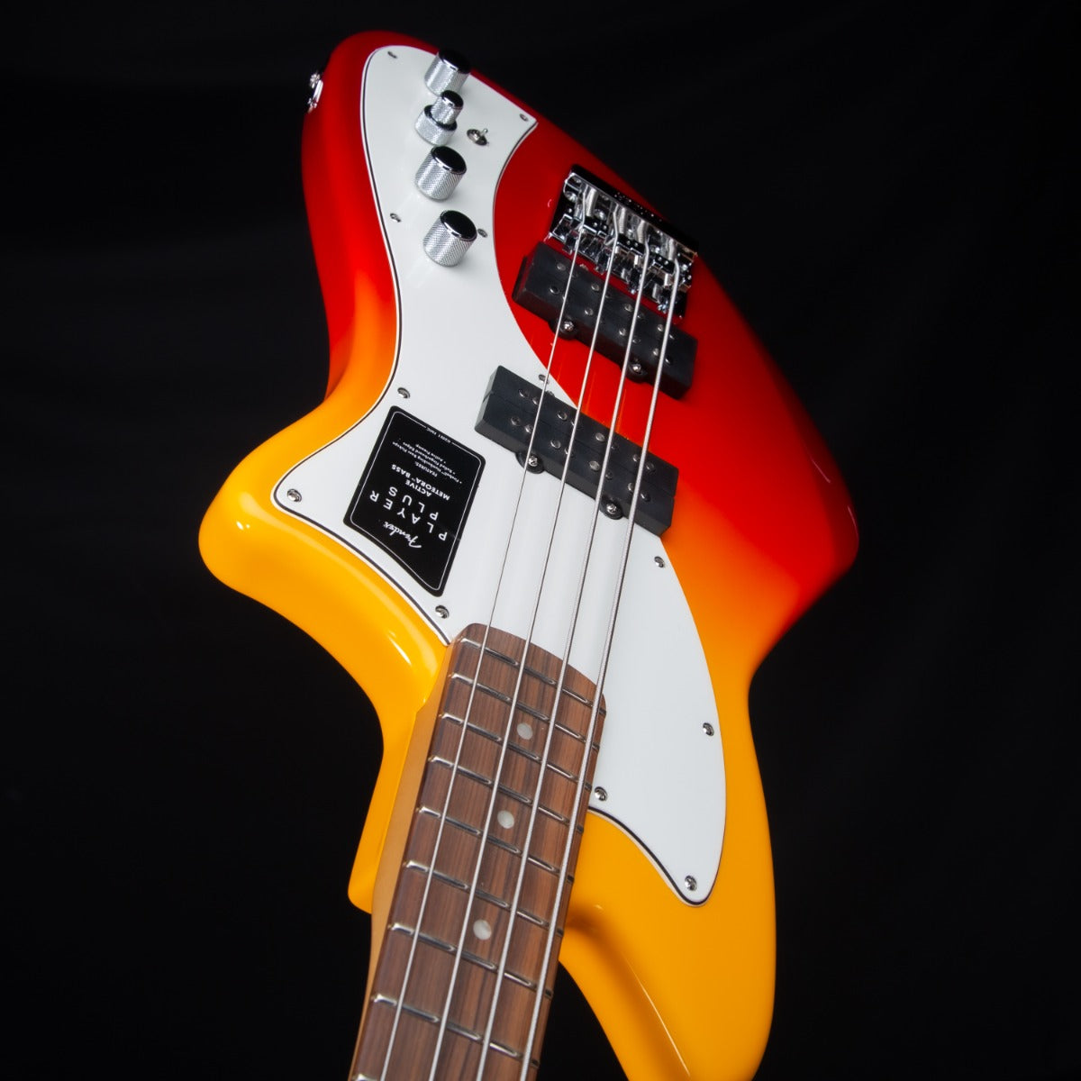Fender Player Plus Active Meteora Bass - Pau Ferro, Tequila 