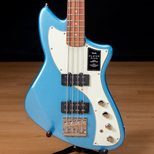 Fender Player Plus Active Meteora Bass - Pau Ferro, Opal Spark view 1