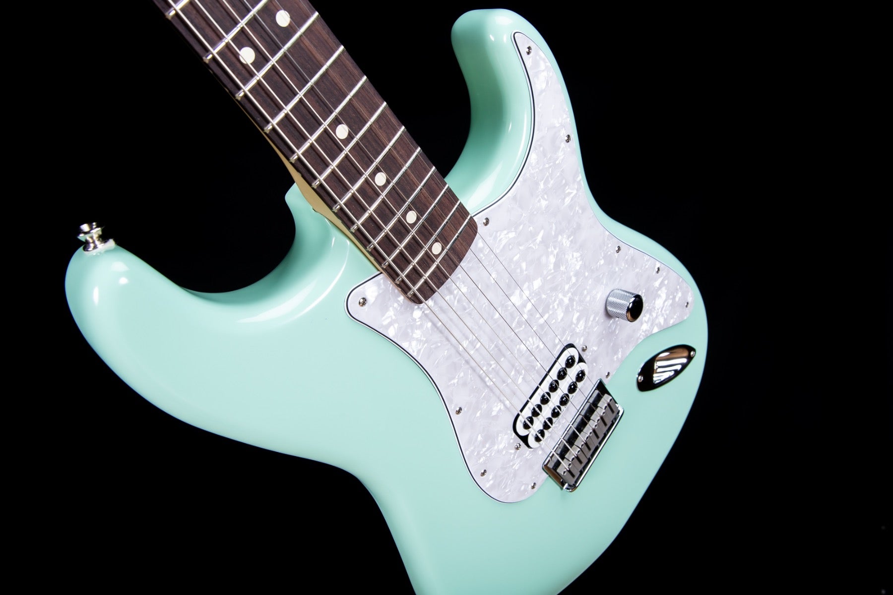 Fender Limited Edition Tom Delonge Stratocaster - Surf Green, View 5