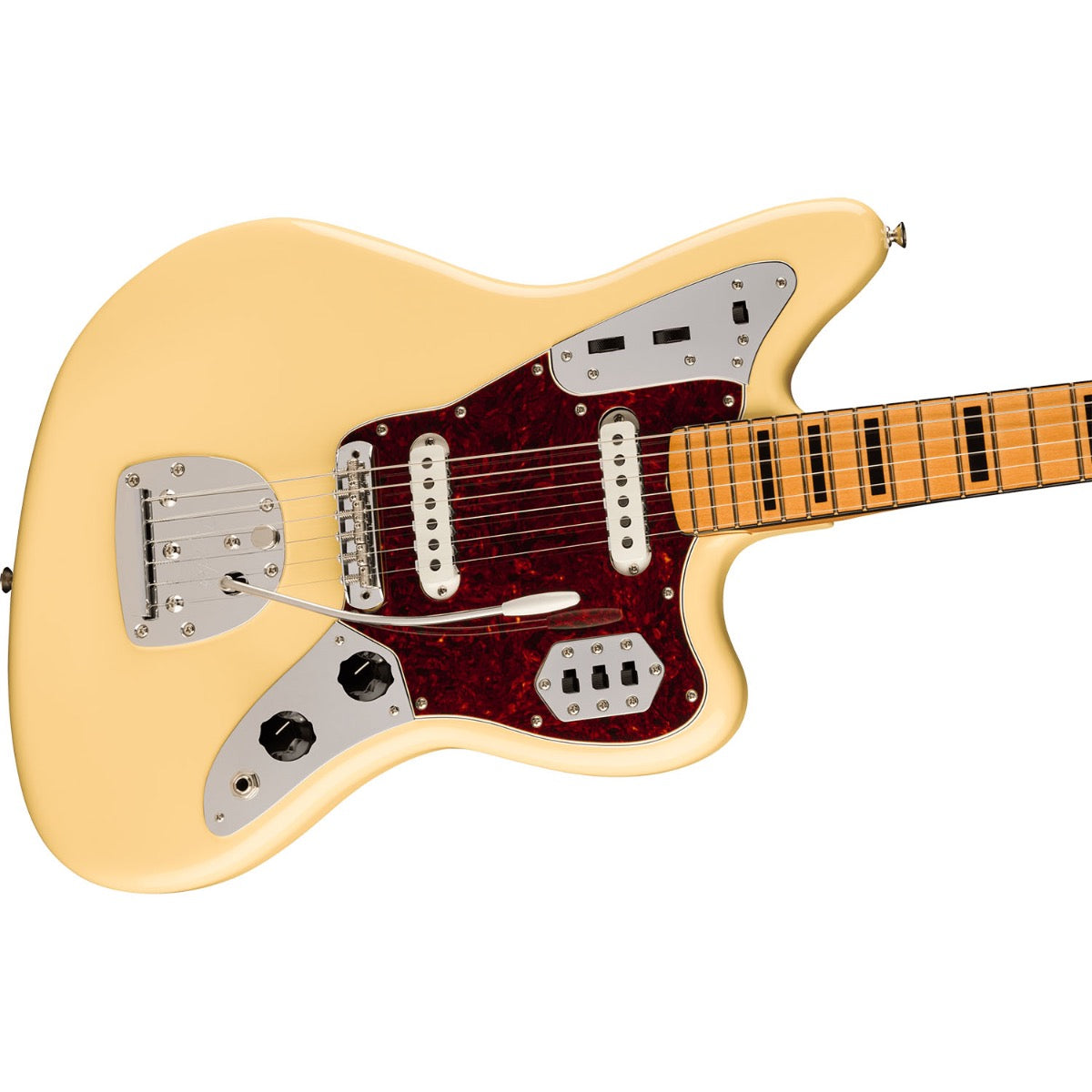 Fender Vintera II 70s Jaguar - Vintage White W/ HARDCASE