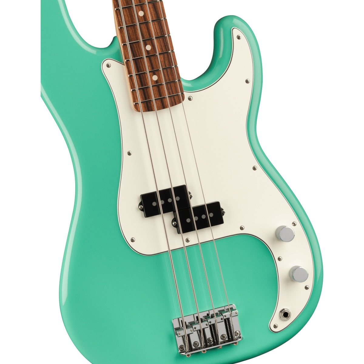 Fender Player P-Bass PF - Sea Foam Green, View 6