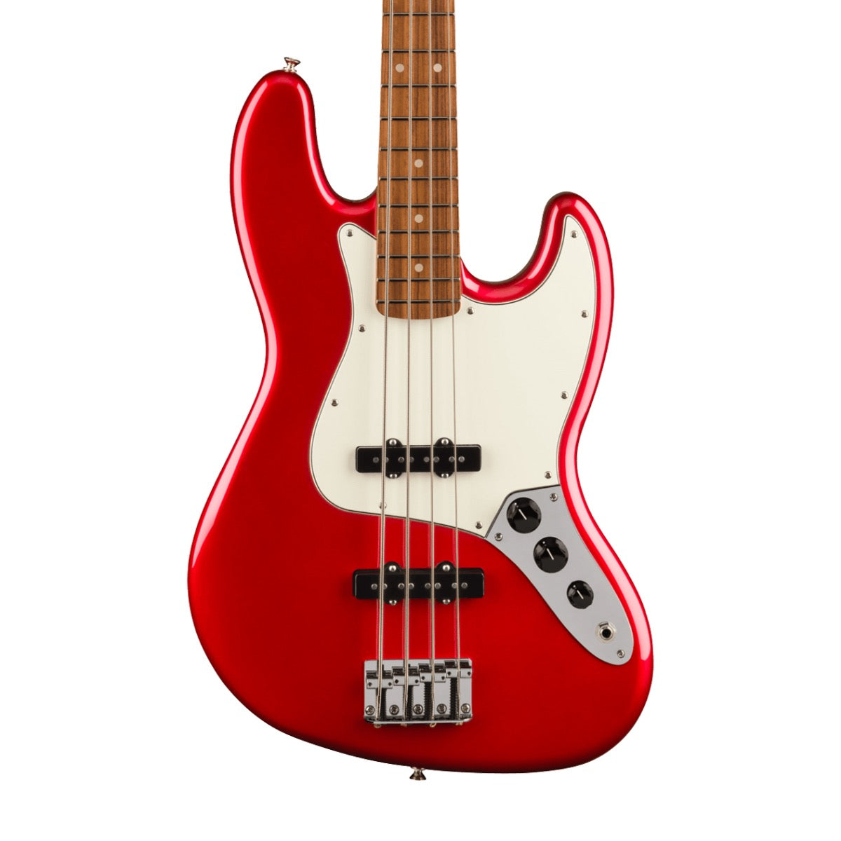 Fender Player Jazz Bass PF - Candy Apple Red, View 1