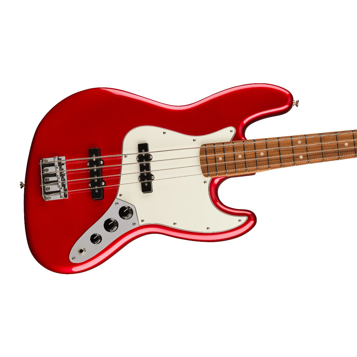 Fender Player Jazz Bass PF - Candy Apple Red, View 5