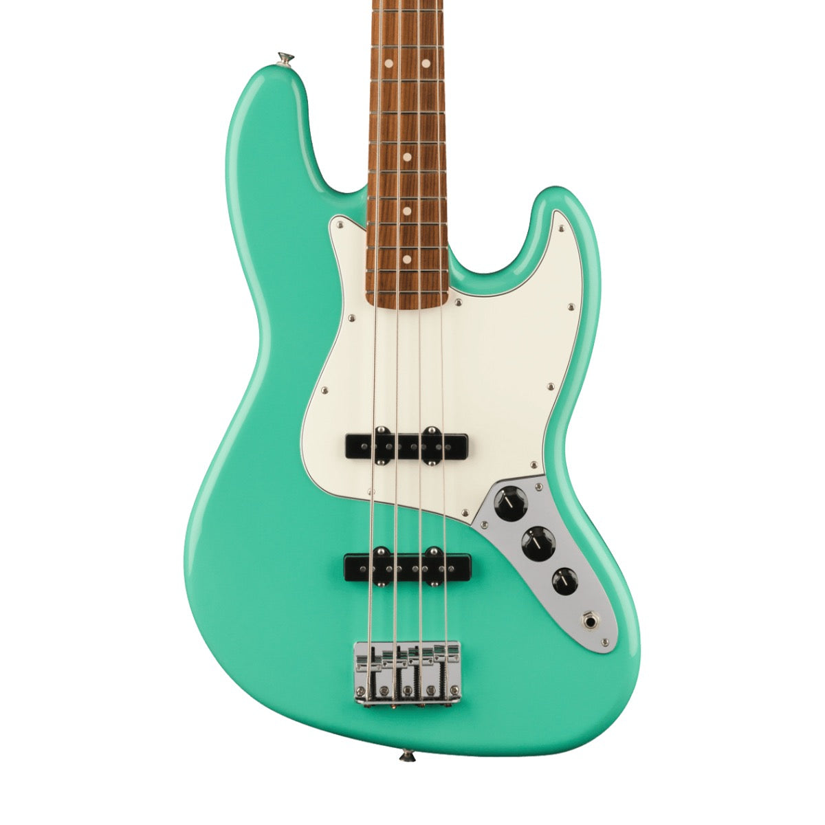 Fender Player Jazz Bass PF - Sea Foam Green, View 1